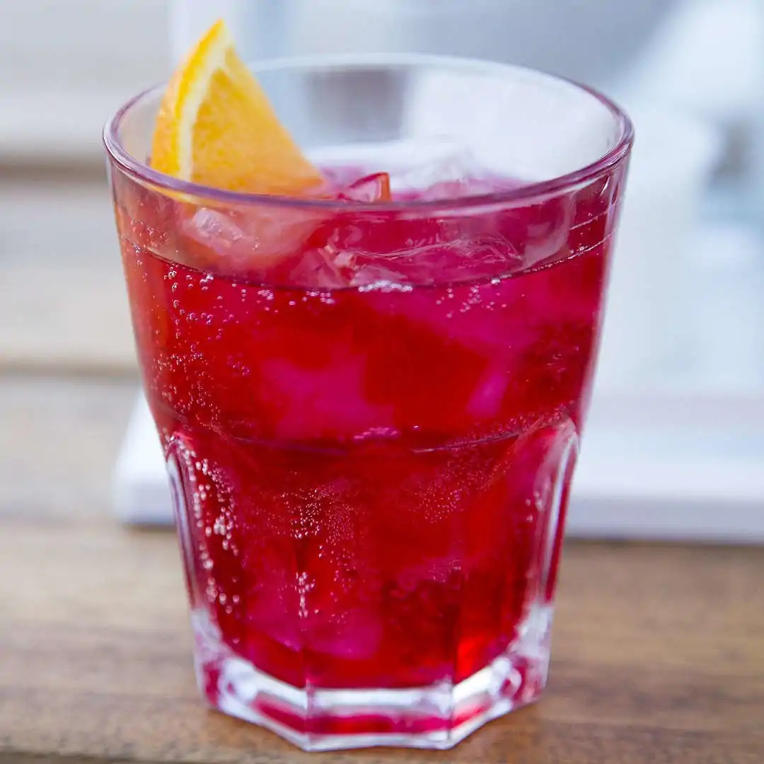 Mein erster Drink campari soda Mein erster Drink campari soda